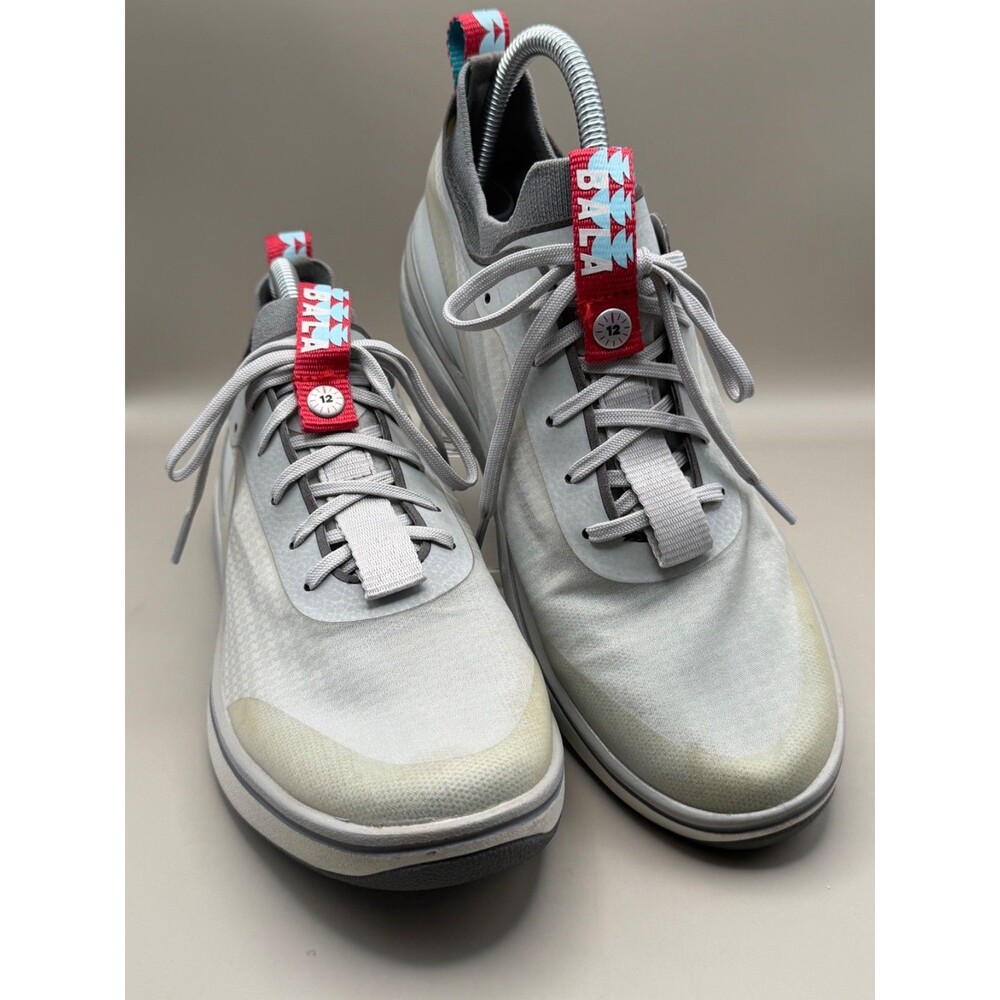 BALA Twelves Womens Gray Nursing Comfort Shoes Size 9.5 Sneakers Lace Up